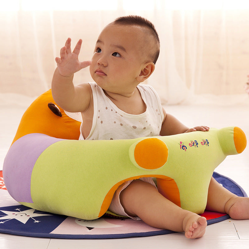 Baby Bean Bag Chair – Washable Cartoon Sofa Cover (No Filling)