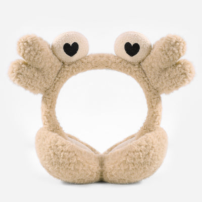 Children's Earmuffs – Velvet Windproof Winter Warmers Camel