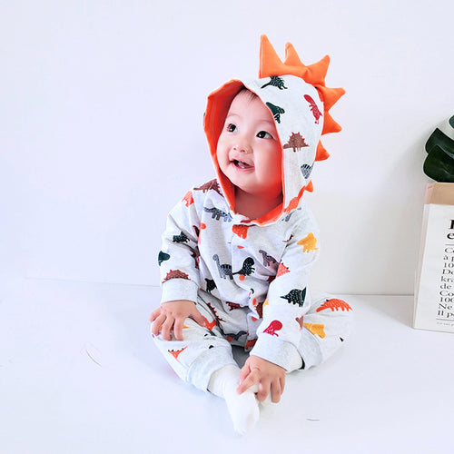 Baby Bodysuit – Cute Dinosaur Print Infant Outfit
