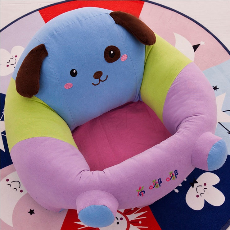 Baby Bean Bag Chair – Washable Cartoon Sofa Cover (No Filling) Puppy