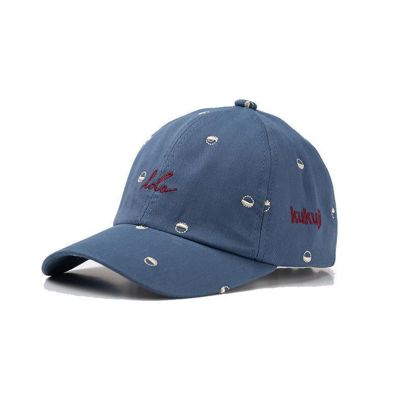 Baby Baseball Caps – Soft Cotton Adjustable Sun Hats Blue