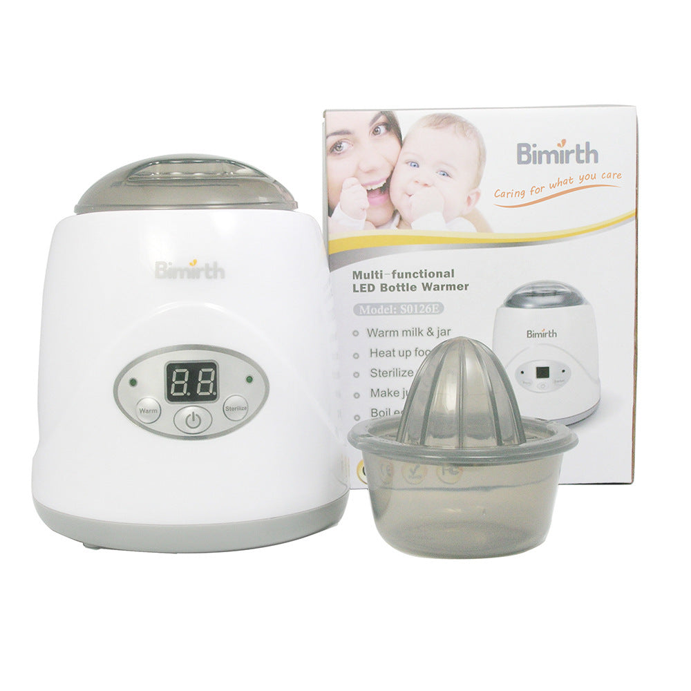 Milk Warmer – Multifunctional Baby Bottle Heater & Sterilizer White UK
