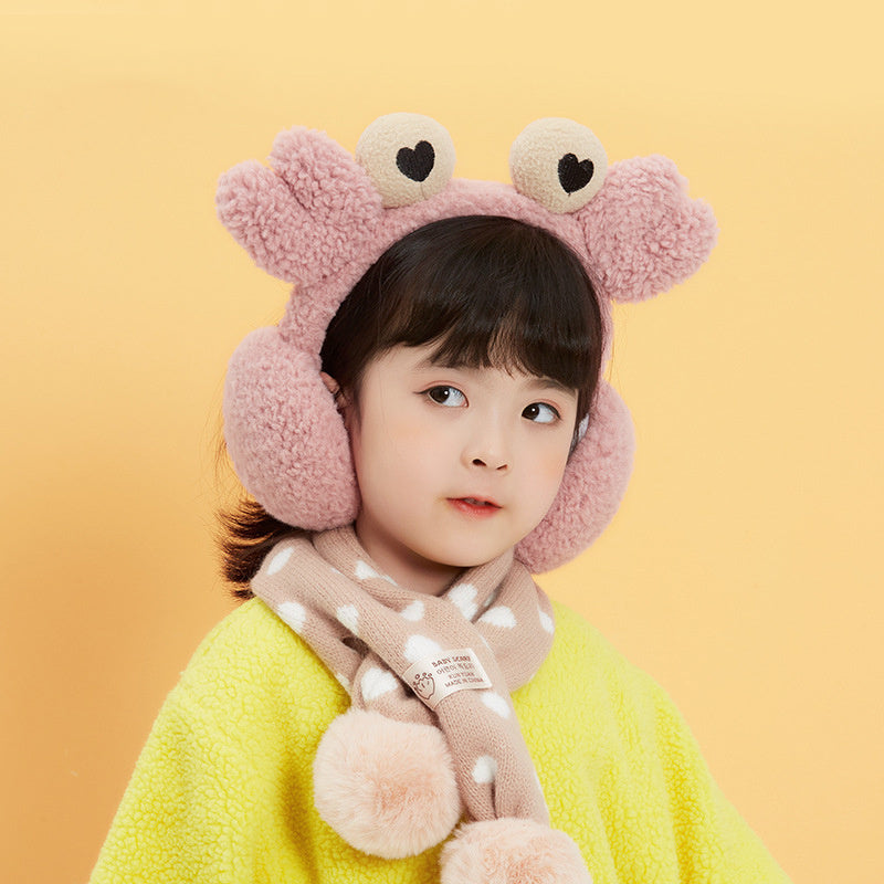 Children's Earmuffs – Velvet Windproof Winter Warmers