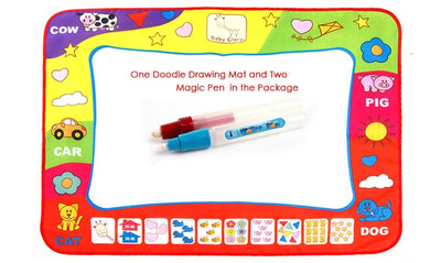 Water Drawing Play Mat – Magic Pen Doodle Board for Kids 80x60cm