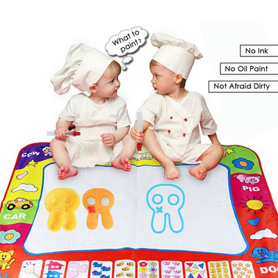 Water Drawing Play Mat – Magic Pen Doodle Board for Kids