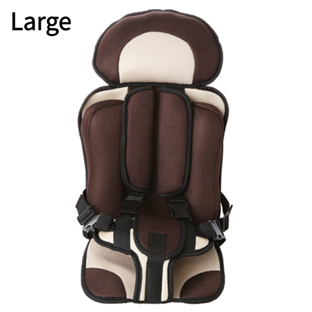 Baby Safety Seat – Portable Infant Car & Stroller Chair Pad Brown large