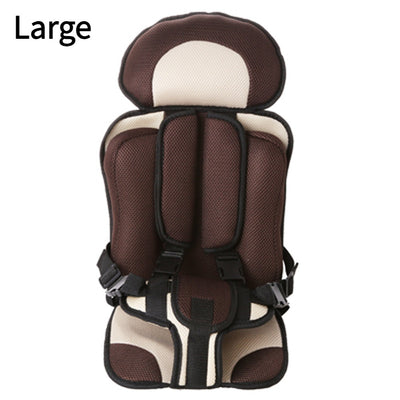 Baby Safety Seat – Portable Infant Car & Stroller Chair Pad Brown large
