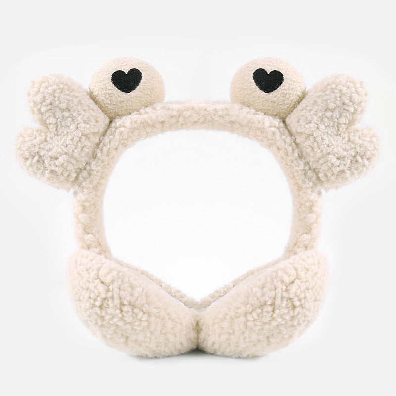 Children's Earmuffs – Velvet Windproof Winter Warmers Beige