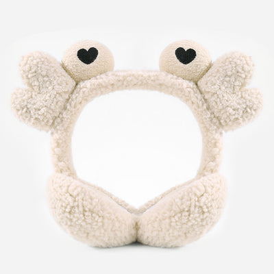 Children's Earmuffs – Velvet Windproof Winter Warmers Beige