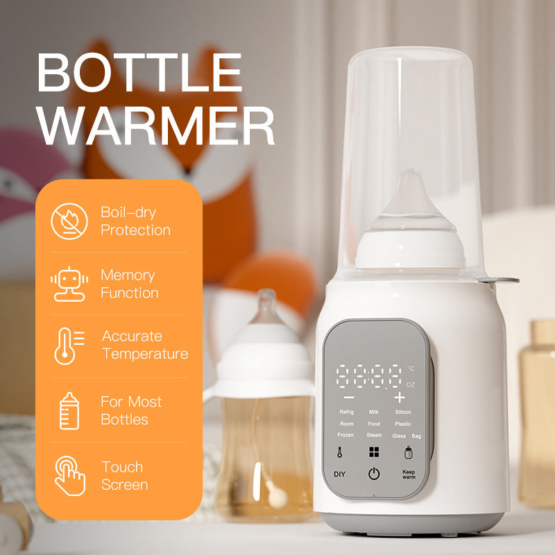 Milk Warmer – Baby Bottle Sterilizer & Heater, 1-Bottle Use