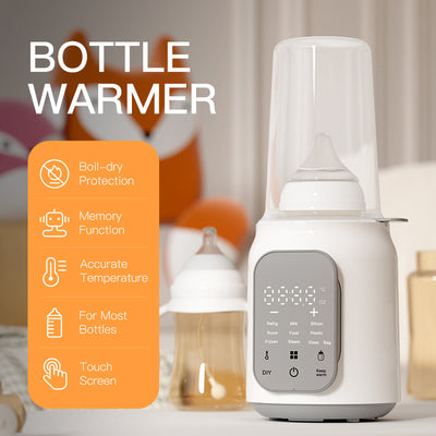 Milk Warmer – Baby Bottle Sterilizer & Heater, 1-Bottle Use