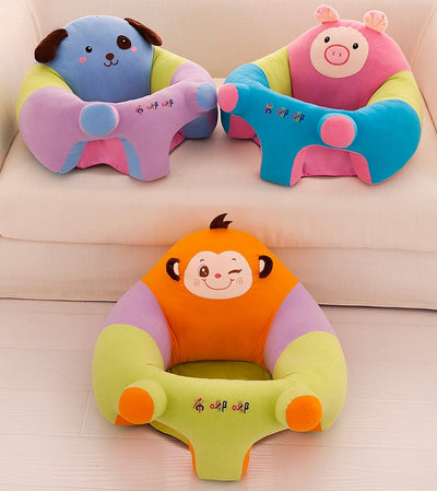 Baby Bean Bag Chair – Washable Cartoon Sofa Cover (No Filling)