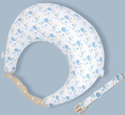 Nursing Pillow – Adjustable Maternity Breastfeeding Cushion Blue whale