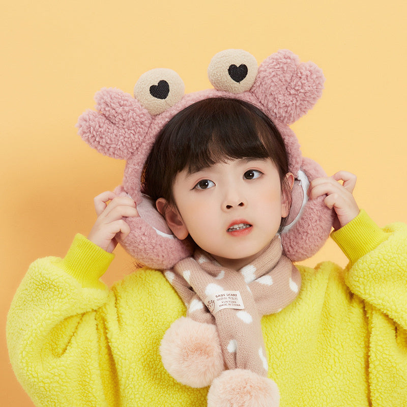Children's Earmuffs – Velvet Windproof Winter Warmers