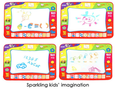 Water Drawing Play Mat – Magic Pen Doodle Board for Kids