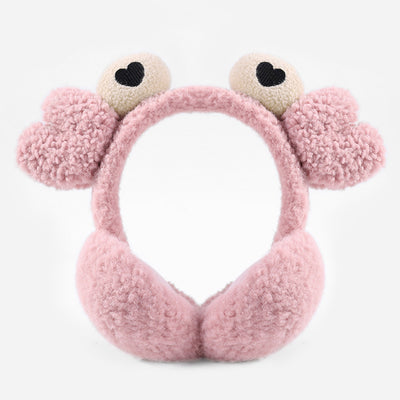 Children's Earmuffs – Velvet Windproof Winter Warmers Pink