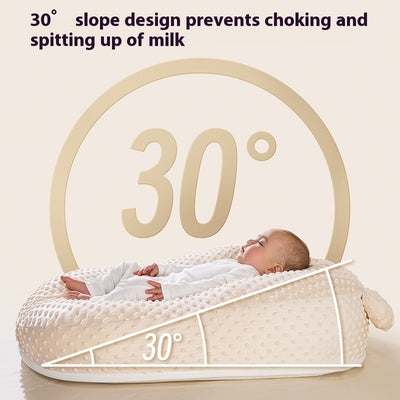 Baby Sleep Ramp – Anti-Spill Feeding Slope Nursing Pillow
