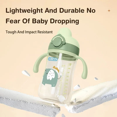 Baby Water Bottle – Portable 300ml Leakproof Sippy Cup
