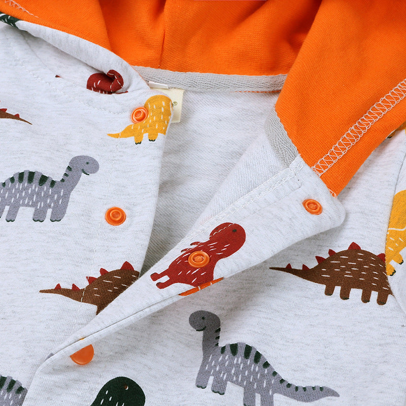 Baby Bodysuit – Cute Dinosaur Print Infant Outfit