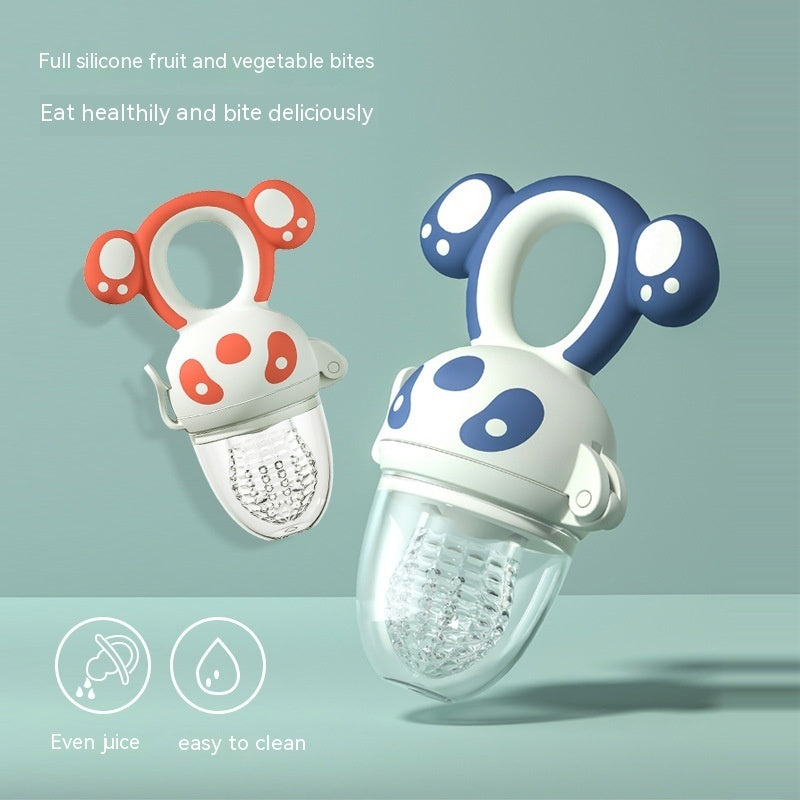 Baby Teether – Silicone Fruit Feeder & Pacifier Molar Toy