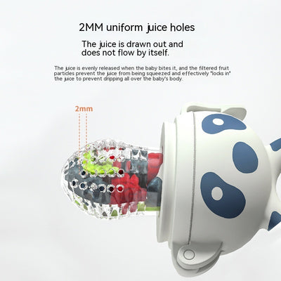 Baby Teether – Silicone Fruit Feeder & Pacifier Molar Toy