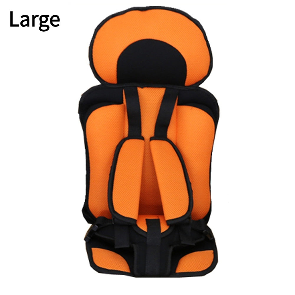 Baby Safety Seat – Portable Infant Car & Stroller Chair Pad Orange large
