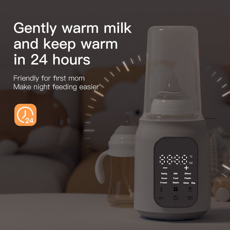 Milk Warmer – Baby Bottle Sterilizer & Heater, 1-Bottle Use