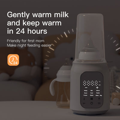 Milk Warmer – Baby Bottle Sterilizer & Heater, 1-Bottle Use
