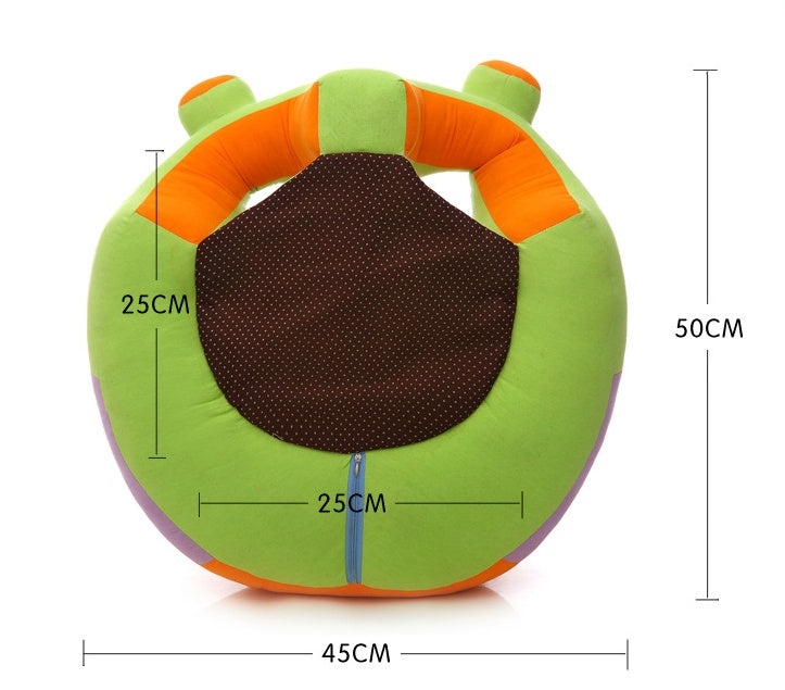 Baby Bean Bag Chair – Washable Cartoon Sofa Cover (No Filling)