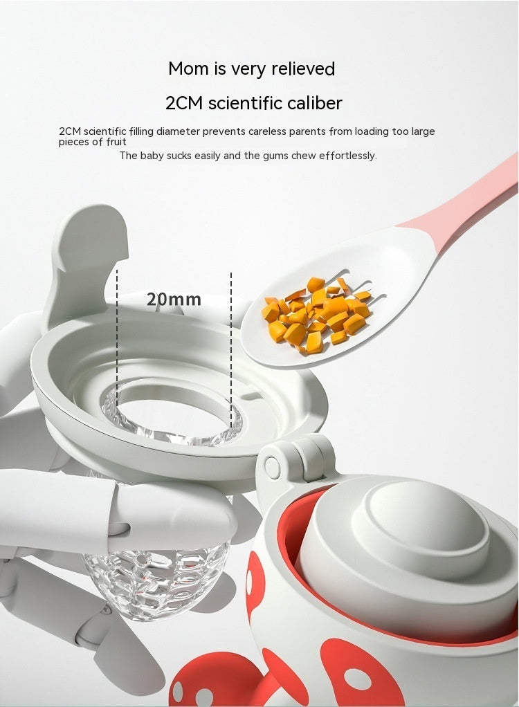 Baby Teether – Silicone Fruit Feeder & Pacifier Molar Toy