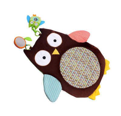 Baby Crawling Play Mat - Cartoon Owl Soft Baby Floor Mat