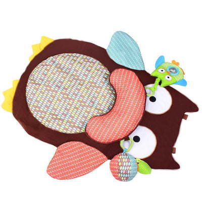 Baby Crawling Play Mat - Cartoon Owl Soft Baby Floor Mat