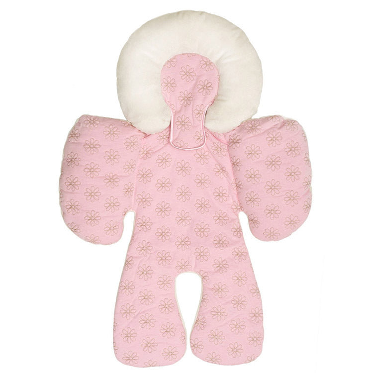 Baby Safety Car Seat Cushion – Universal Soft Support Pad Pink