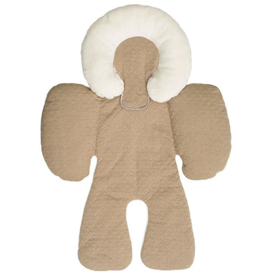 Baby Safety Car Seat Cushion – Universal Soft Support Pad Khaki