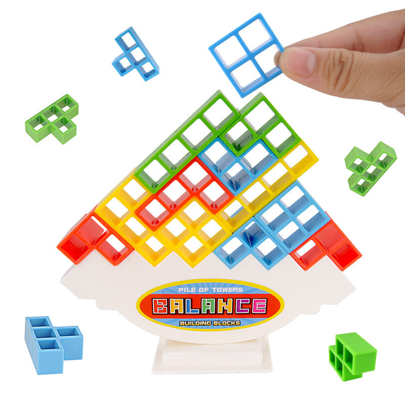 Stacking Board Game – Tower Block Puzzle for Kids & Adults