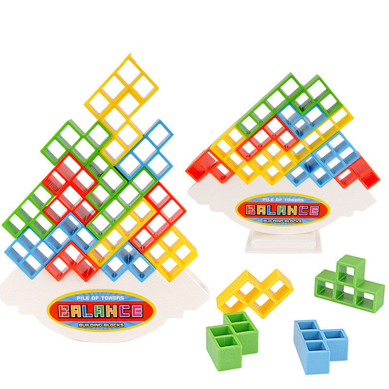 Stacking Board Game – Tower Block Puzzle for Kids & Adults