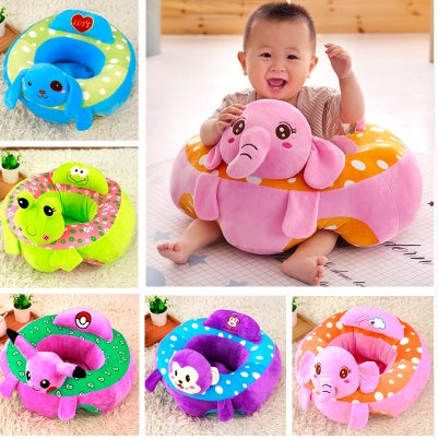 Baby Sofa Plush Toy – Cartoon Learning Seat for Toddlers