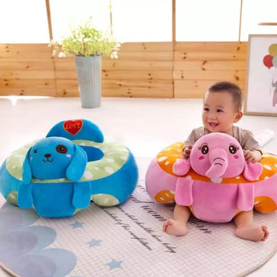 Baby Sofa Plush Toy – Cartoon Learning Seat for Toddlers