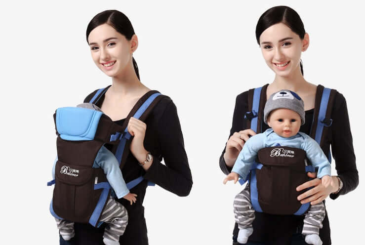 Double Shoulder Baby Carrier for Moms – Comfortable & Secure