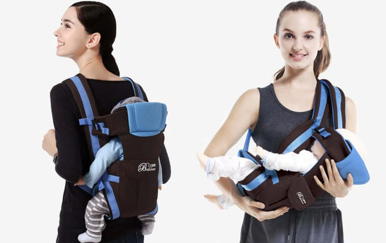 Double Shoulder Baby Carrier for Moms – Comfortable & Secure