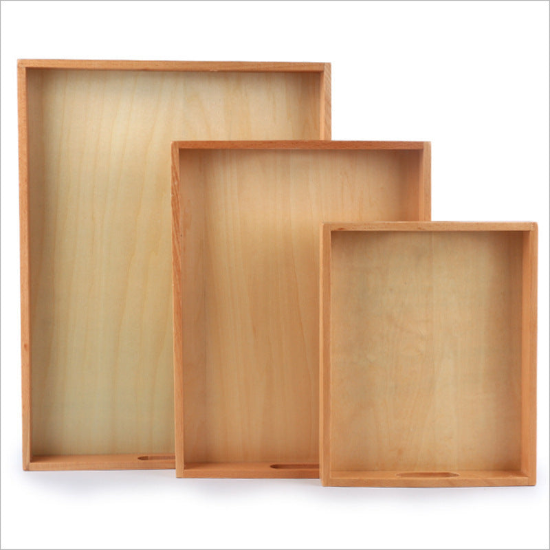 Montessori Sorting Box – Wooden Early Learning Tray