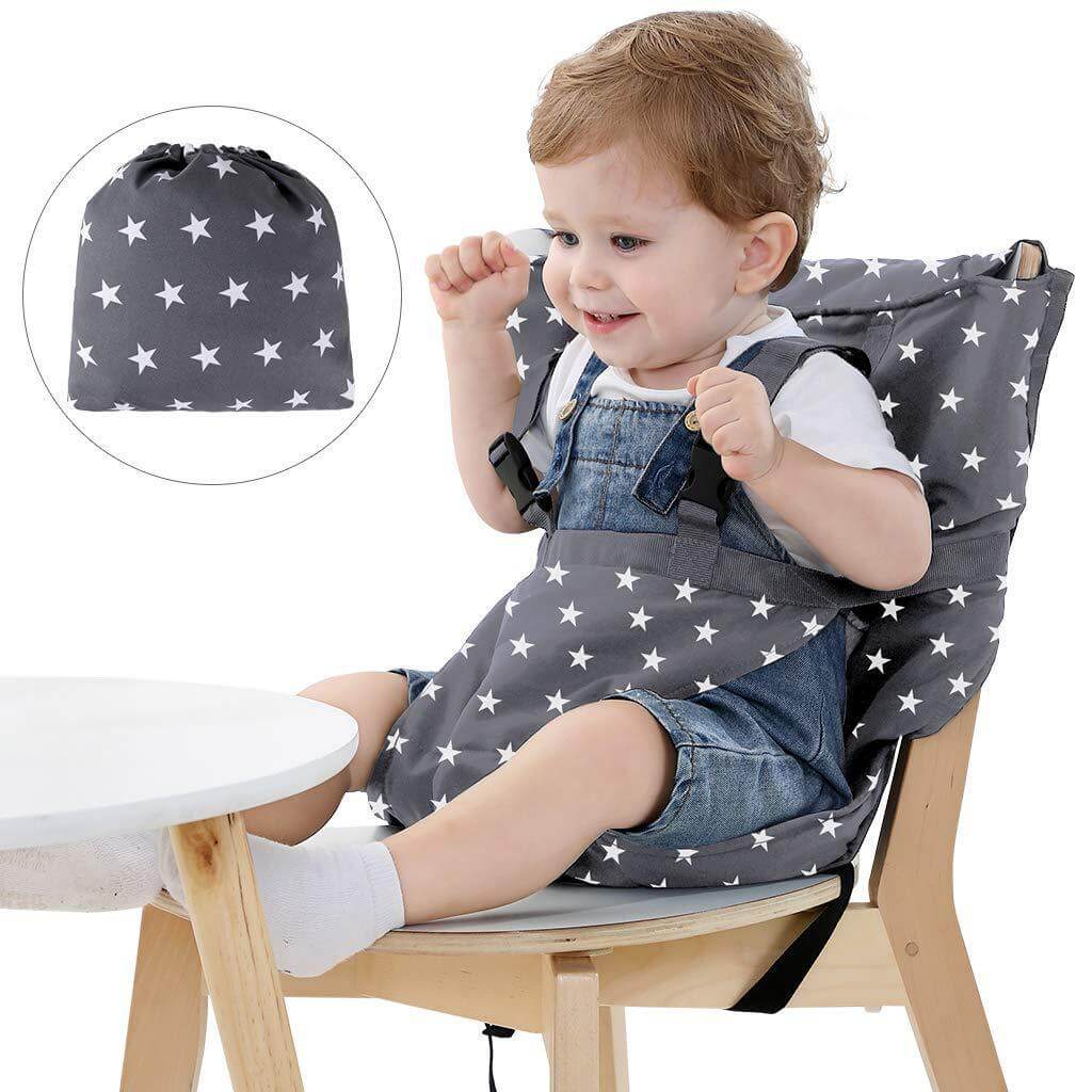 Portable Baby Dining Chair – Safe & Foldable Travel Seat