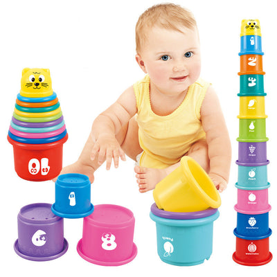 Stacking Cups for Babies - Bear Puzzle Toy Set