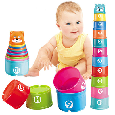 Stacking Cups for Babies - Bear Puzzle Toy Set B