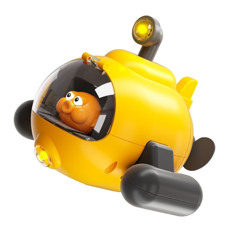 Submarine Bath Toys – Luminous Catapult Water Toy for Kids