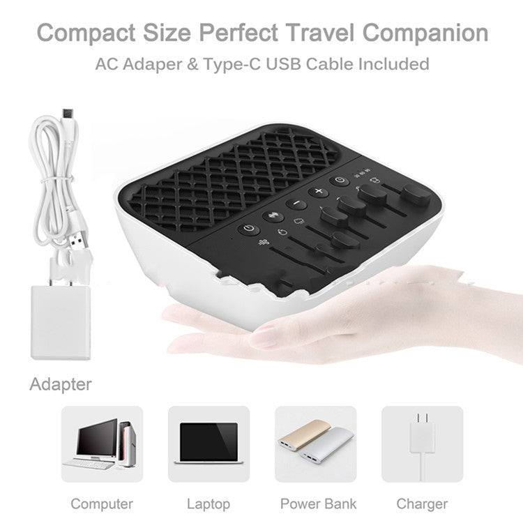 White Noise Sleep Aid – Fan & Nature Sounds with Headphone Jack