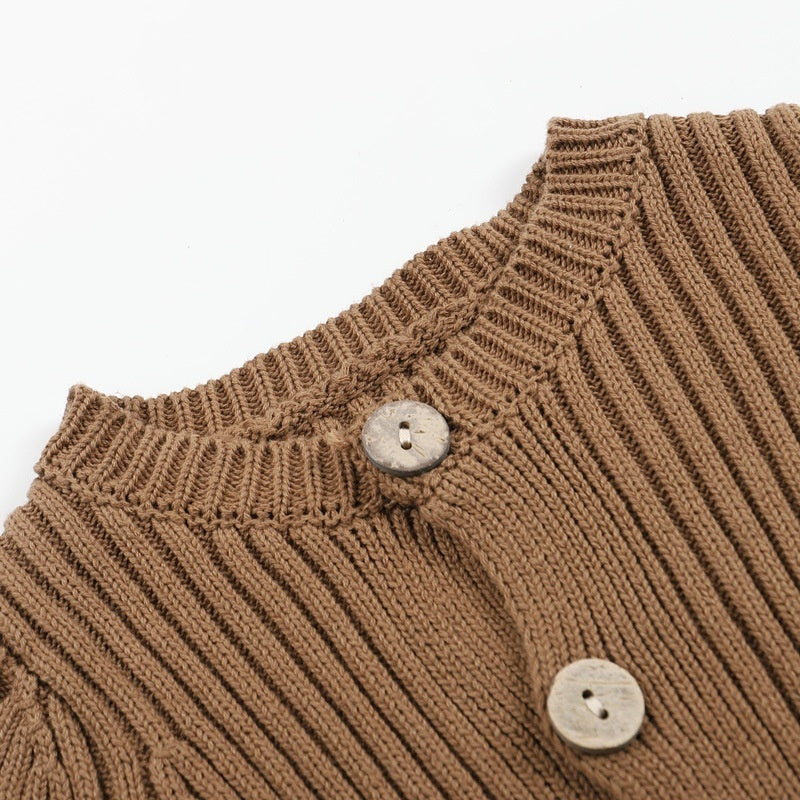 Baby Bodysuit – Knitted One-Piece Sweater Outfit for Infants