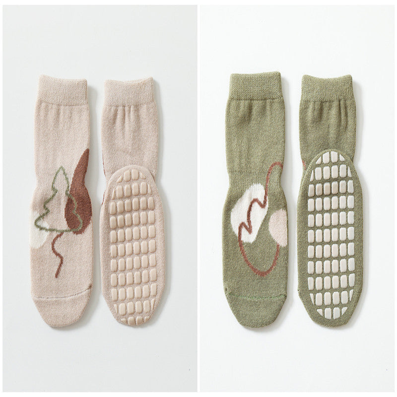 Baby Non-Slip Socks – Autumn & Winter Tube Socks Set