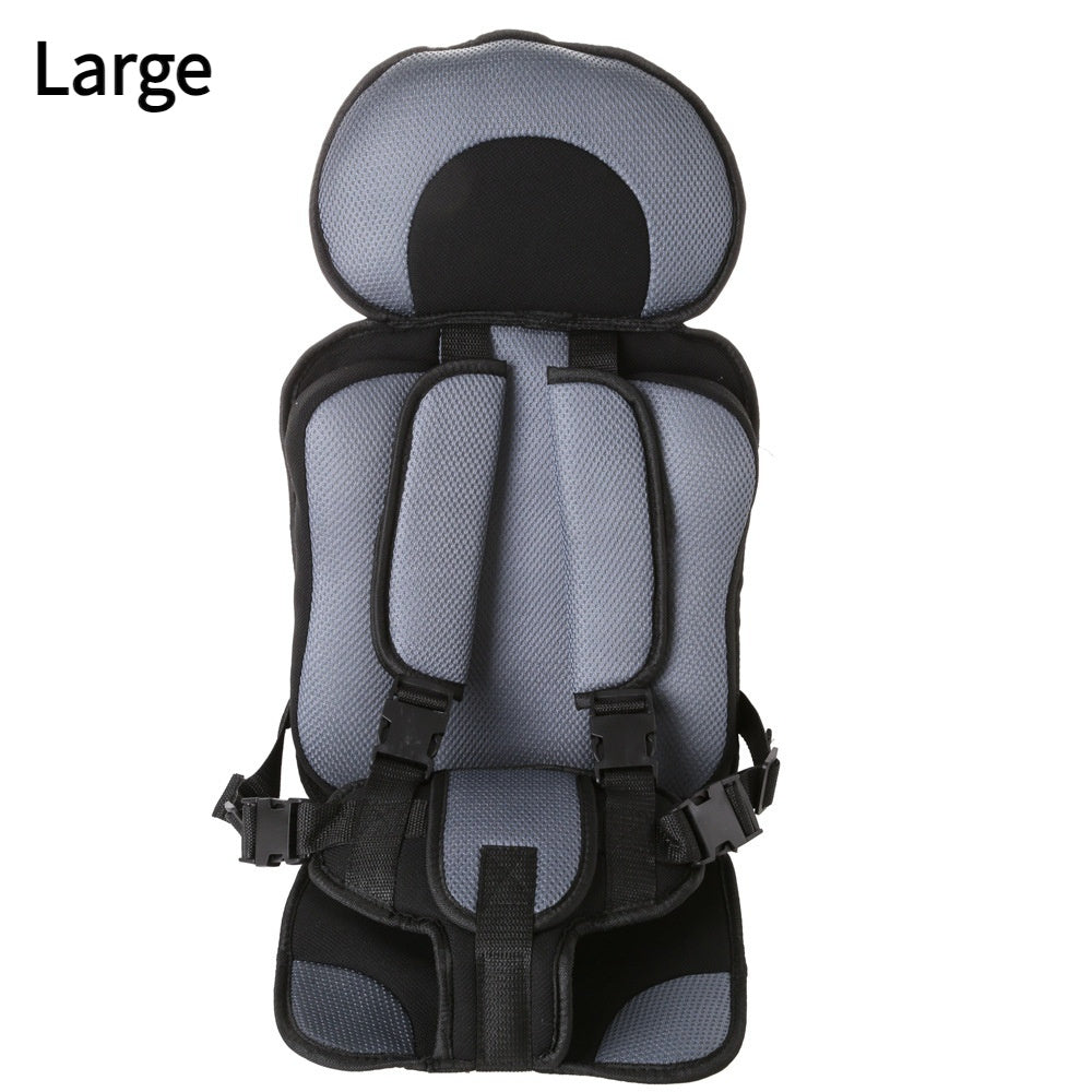 Baby Safety Seat – Portable Infant Car & Stroller Chair Pad Gray large