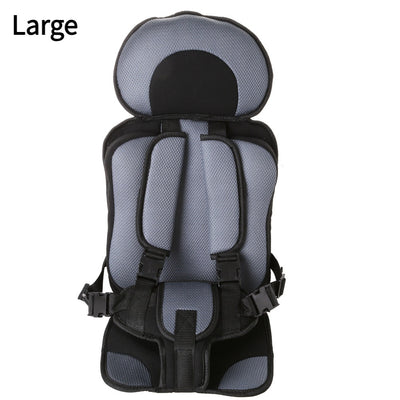 Baby Safety Seat – Portable Infant Car & Stroller Chair Pad Gray large